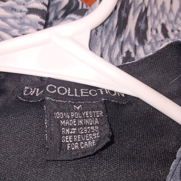 Diva Collection Womens size Medium Sleeveless Maxi Asymetrical bottom Dress E21 - Picture 14 of 16